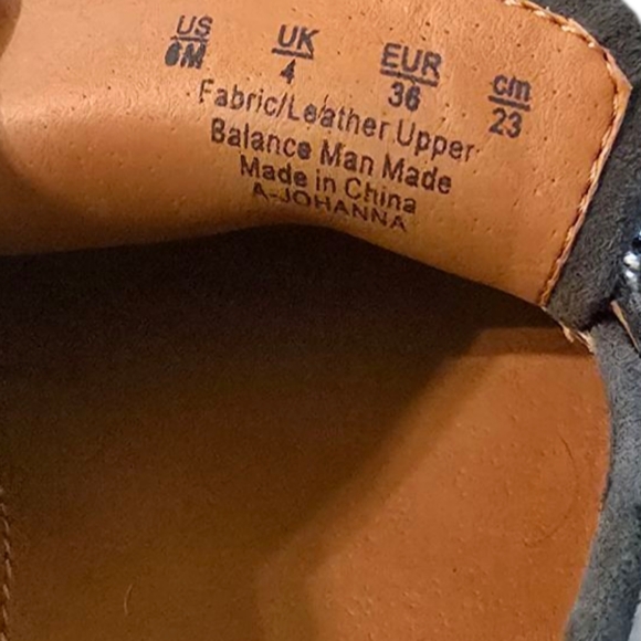 Franco Sarto Elegant Gray Velvet Loafers with Studded Detail Size 6 - Picture 6 of 11